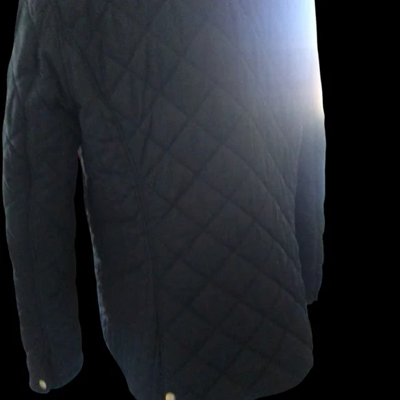 Crown & Ivy Black Quilted Puffer Jacket - Picture 3 of 4